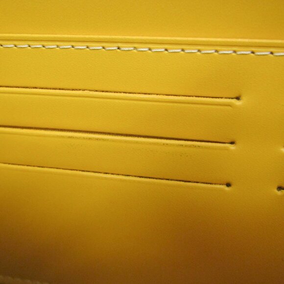 GOYARD Yellow Leather Wallet - Picture 14 of 16